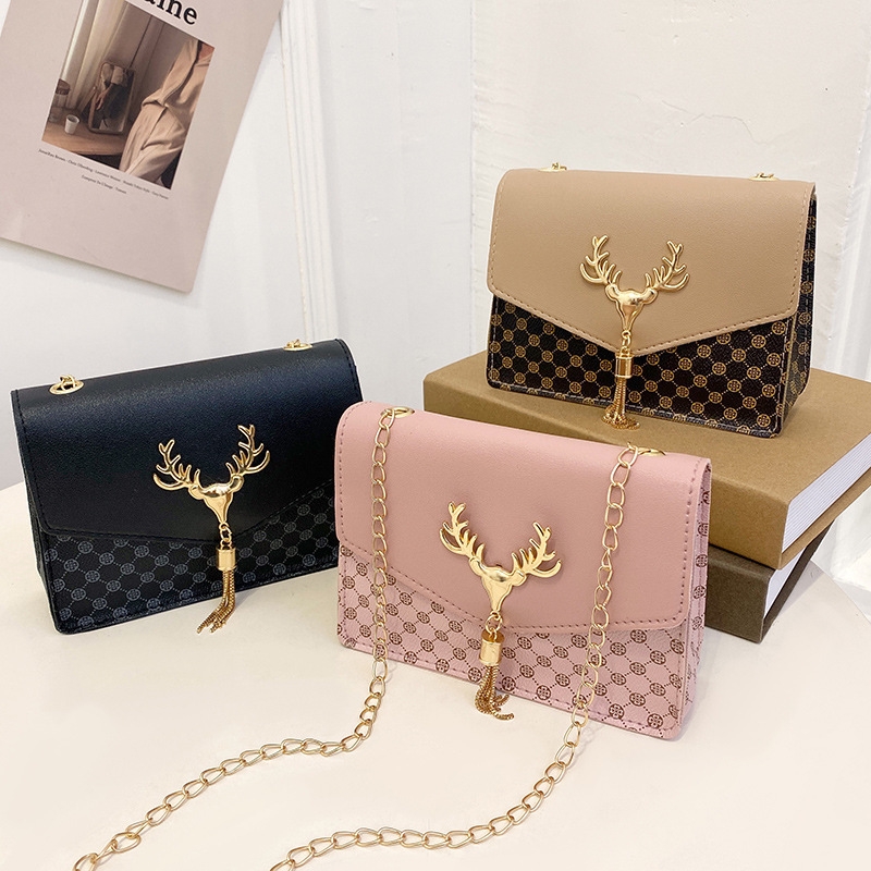 2026 Korean Style Quilted Chain Shoulder Bag | Fashion Ladies Crossbody Square Bag  product image