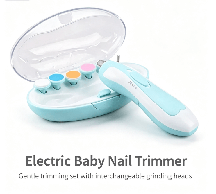 SafeGrip 6-in-1 Baby Electric Nail Trimmer Kit product image
