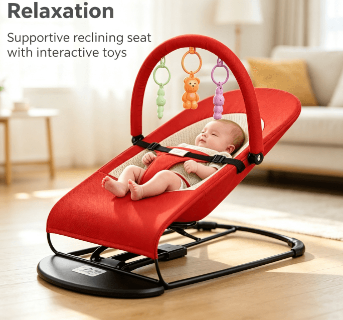 Baby Bouncer Rocking Chair with Toy product image