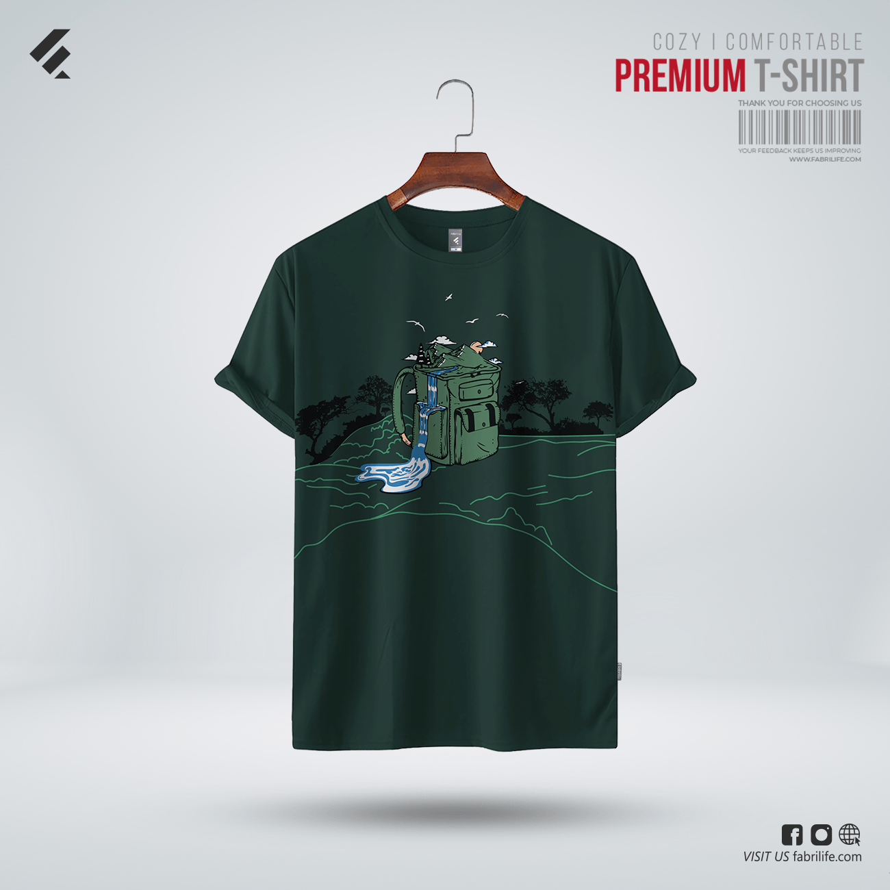 Mens Premium T-Shirt - Traveler product image